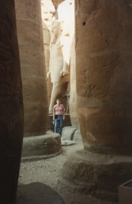 Me at Temple of Karnak 1990