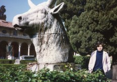 Teresa with me in Rome