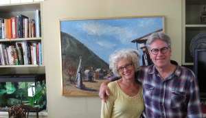 My high school friends Mickey and Lanie, now retired on a horse ranch in Australia