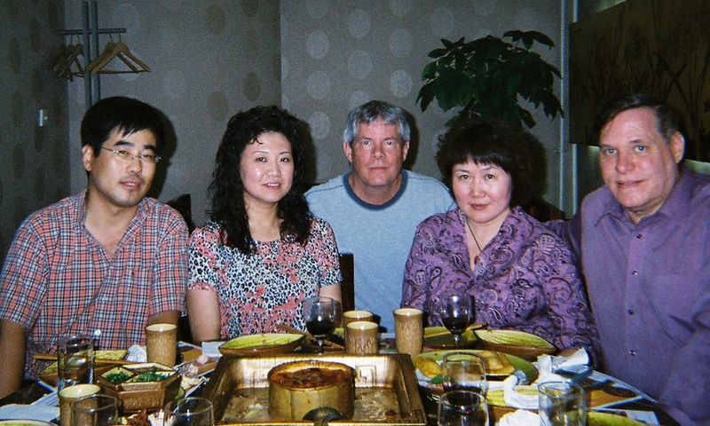 Eating hotpot with Fawn's friends