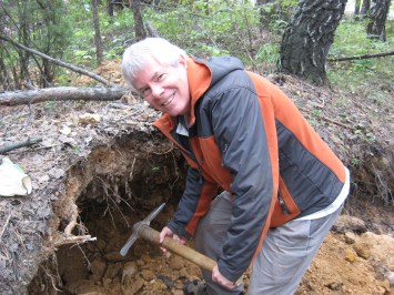 Digging my first day of the Mineral Tour