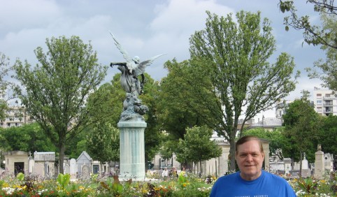 Steve and I walked the Montparnasse Cimetiere