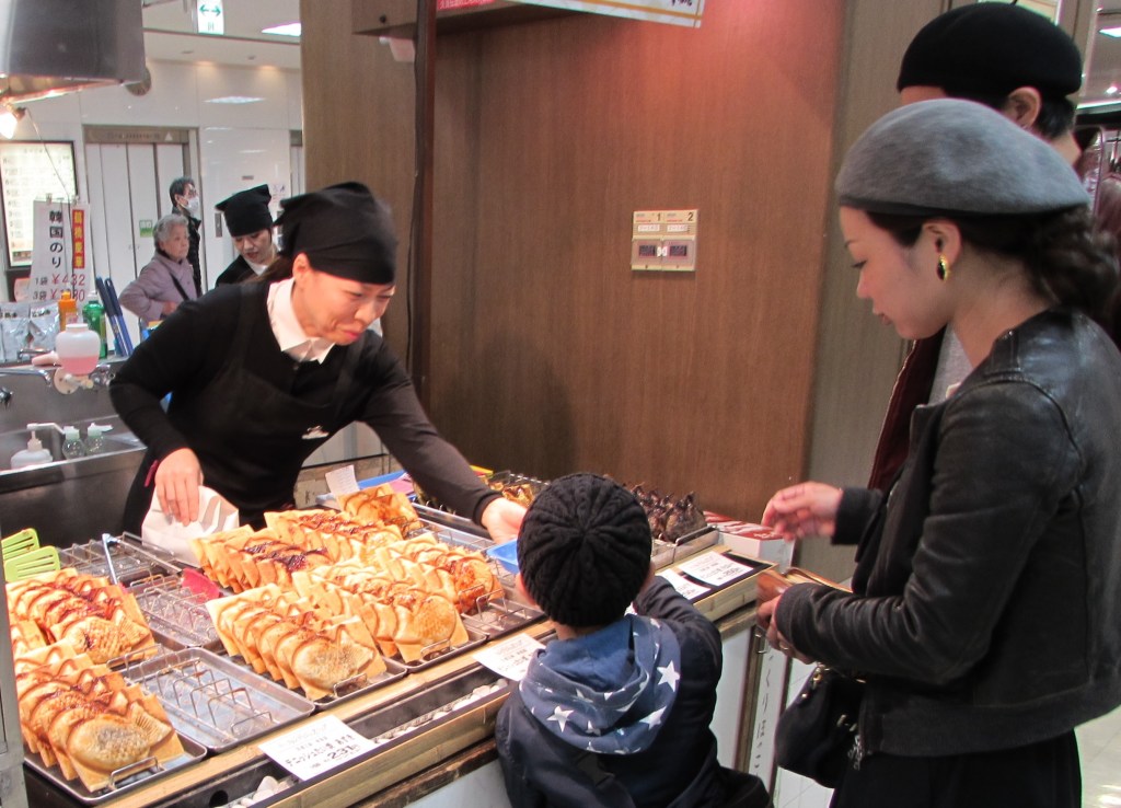 Stuffed waffles - first had these at the weekend market in Hilo, Hawaii. Hmmm.