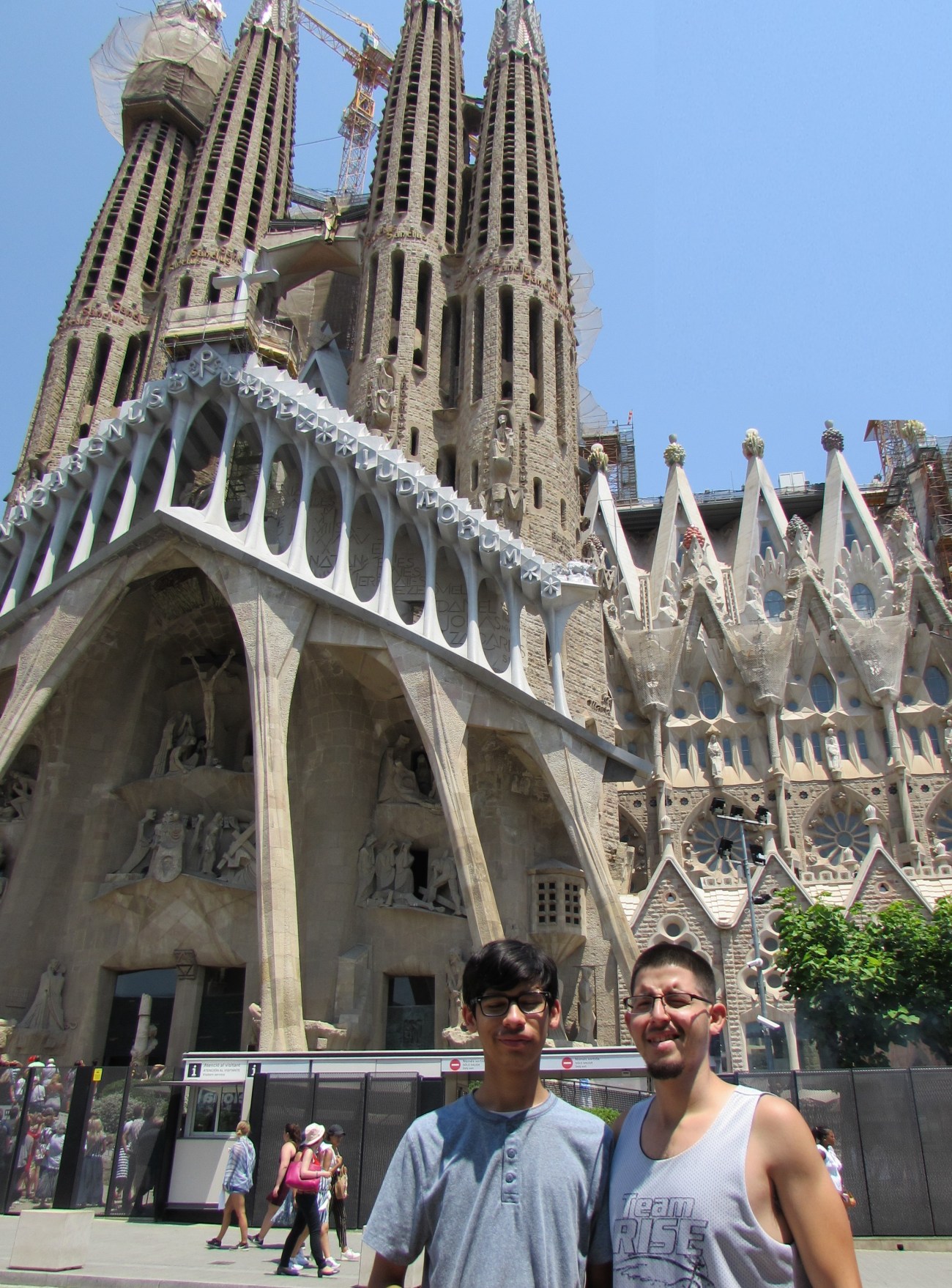 Andrew and Oscar 2018 Barcelona