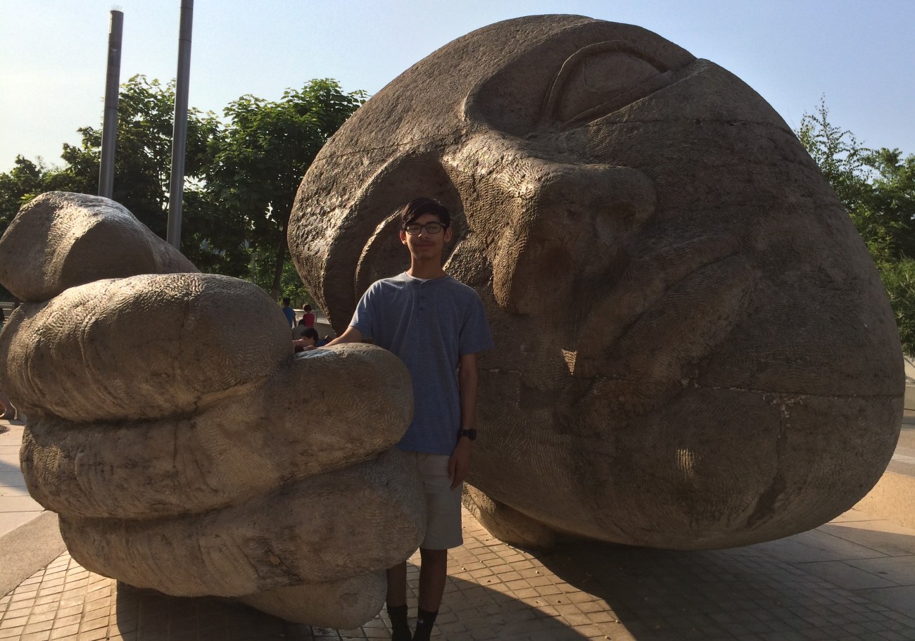 Paris Andrew in God's hand