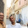 Noureddine with guide in Taroudant