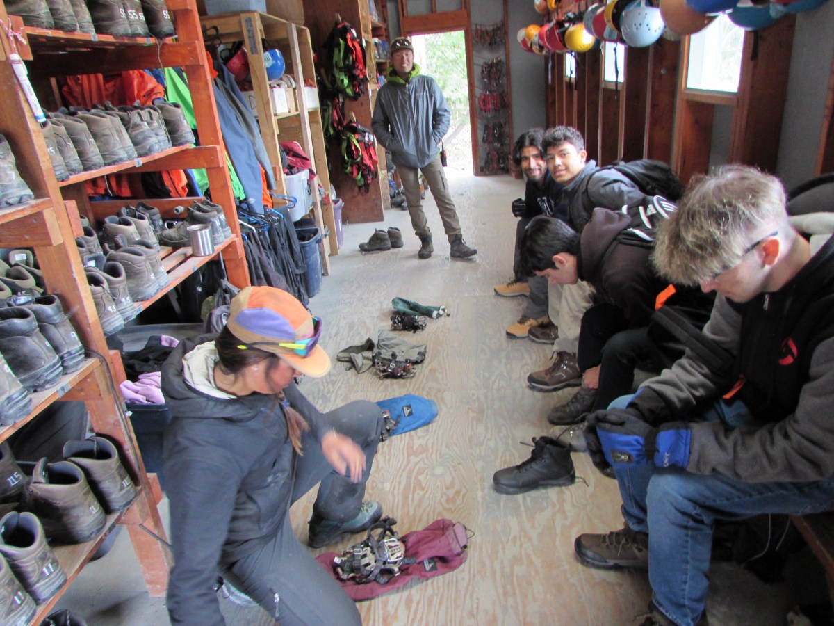 Getting fitter for crampons